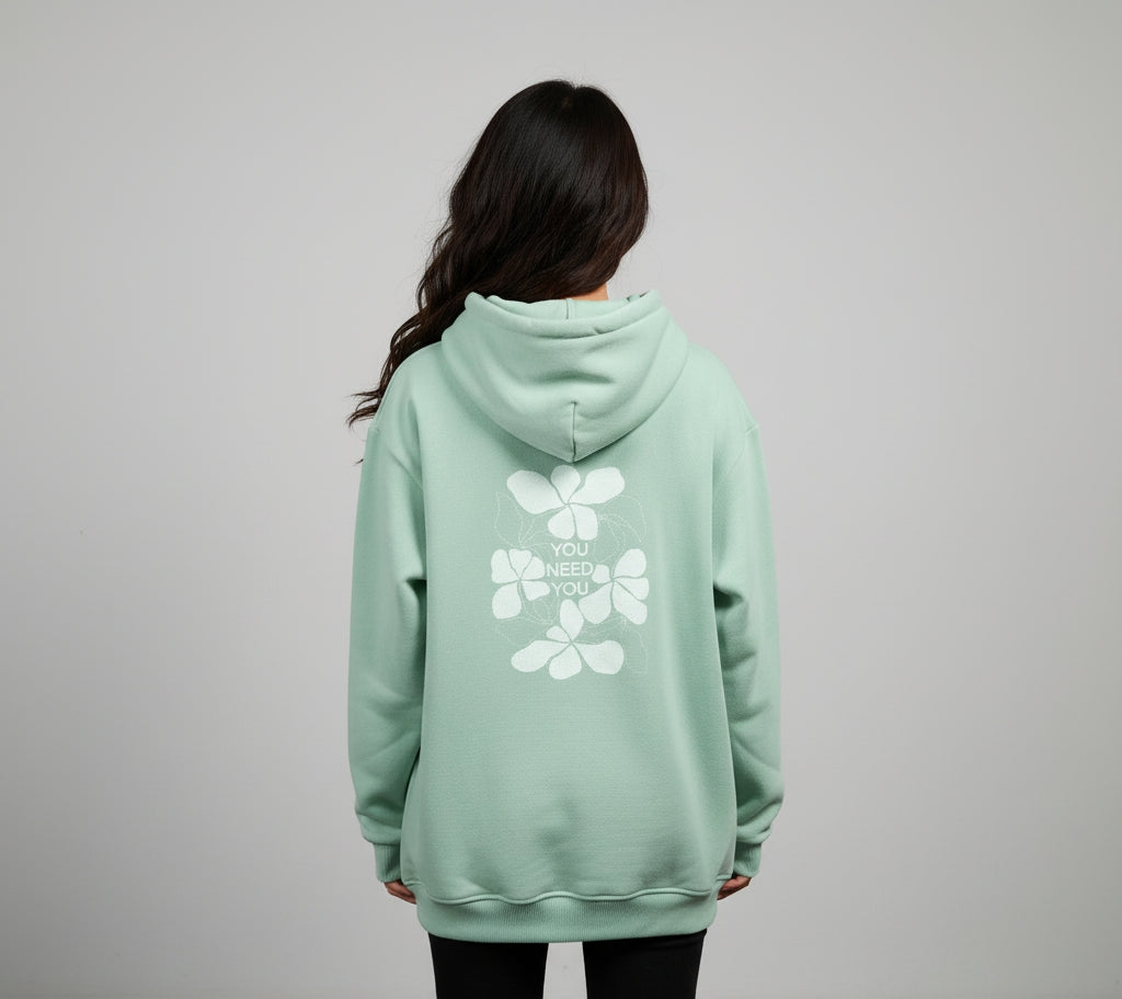 2 piece combo "You need you" printed hoodies