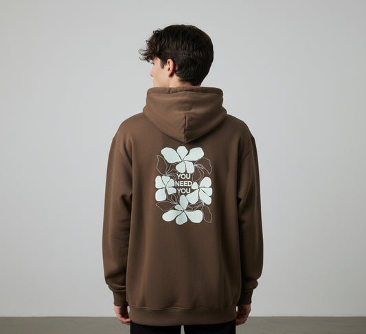 2 piece combo "You need you" printed hoodies