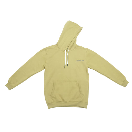 Mustard printed hoodie